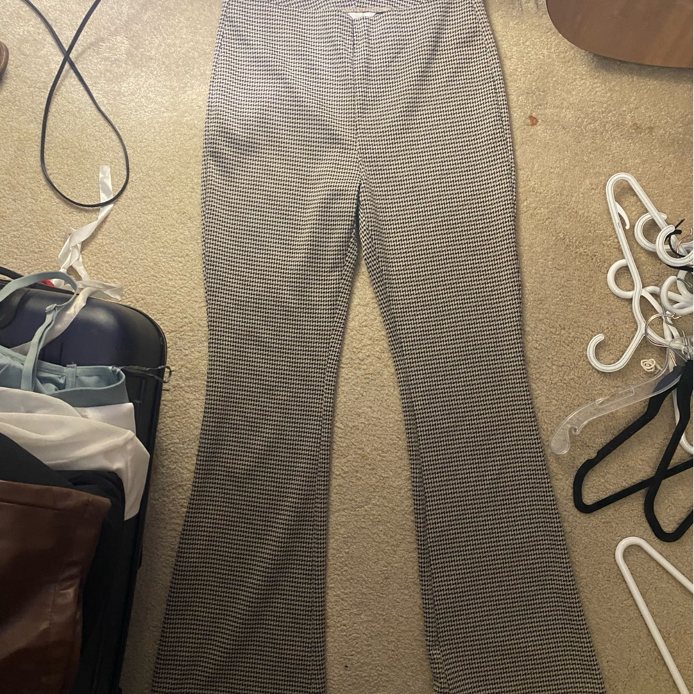 Flare H&M Plaid Pants Large